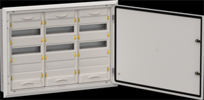 TITAN 5 Корпус мет. ЩРв-108 (3х36) 630х885х130 IP31 сер IEK TI5-50-V-3X036-31-7035