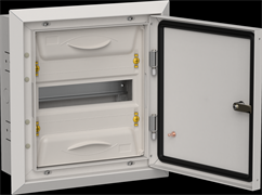 TITAN 5 Корпус мет. ЩРв-12 (1х12) 380х365х130 IP31 сер IEK TI5-50-V-012-31-7035