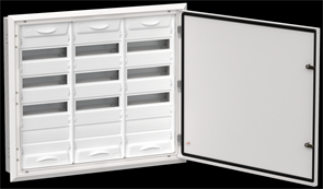 TITAN 5 Корпус мет. ЩРв-144 (3х48) 755х885х130 IP31 бел IEK TI5-50-V-3X048-31