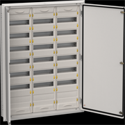 TITAN 5 Корпус мет. ЩРв-252 (3х84) 1130х885х130 IP31 сер IEK TI5-50-V-3X084-31-7035