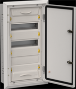 TITAN 5 Корпус мет. ЩРв-36 (1х36) 630х365х130 IP31 сер IEK TI5-50-V-036-31-7035