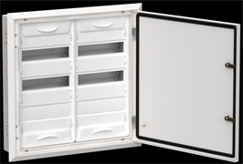 TITAN 5 Корпус мет. ЩРв-72 (2х36) 630х625х130 IP31 бел IEK TI5-50-V-2X036-31