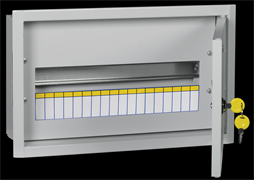 IEK TITAN 3 Корпус металлический ЩРв-18 (265х440х120мм) IP31 белый MKM14-V-18-31-TW