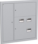 IEK LIGHT Корпус металлический ЩЭ-3-Э 36 IP31 (слаботочный отсек слева) LIGHT IND-MKM43-03-31-E-L