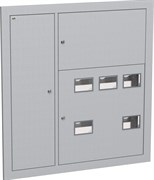 IEK LIGHT Корпус металлический ЩЭ-5-Э 36 IP31 (слаботочный отсек слева) LIGHT IND-MKM43-05-31-E-L