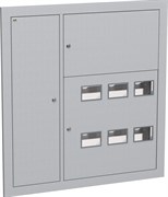 IEK LIGHT Корпус металлический ЩЭ-6-Э 36 IP31 (слаботочный отсек слева) LIGHT IND-MKM43-06-31-E-L