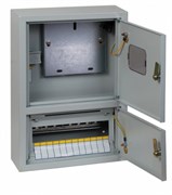 EKF PROxima Щит учетно-распред. навесной ЩУРн-1/14 (Э) два отсека (БУР) (450х310х120) IP31 mb23-1/14e