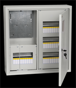 IEK TITAN Корпус металлический ЩУРн-3/24 (560х480х165мм) IP31 MKM32-N-24-31-ZO