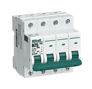 Dekraft Автоматический выключатель без теплозащиты 4P 40А х-ка D 6кА ВА-103M 12569DEK