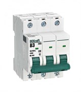 Dekraft Автоматический выключатель 3Р 3А х-ка B ВА-103 6кА 12234DEK
