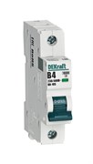 Dekraft Автоматический выключатель 1P 4A х-ка B ВА-105 10кА 13102DEK
