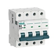 Dekraft Автоматический выключатель 4P 4A х-ка B ВА-105 10кА 13138DEK
