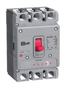 Dekraft Силовой автоматический выключатель с электронным расцепителем 3P 160А 70кА ВА-353E 22663DEK