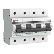 EKF PROxima ВА 47-125 Автоматический выключатель  (С) 4P 100А 15кА mcb47125-4-100C