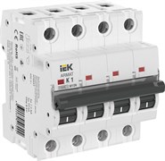 IEK ARMAT Автоматический выключатель M10N 4P K 1А AR-M10N-4-K001