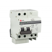 EKF PROxima АД-2 Диф. Автомат (C)   50А /100мА тип АС 6кА , электронный, селективный DA2-6-50-100S-pro