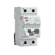 EKF Averes DVA-6 Диф. Автомат (B) 1P+N 13А/100мА тип АС 6кА rcbo6-1pn-13B-100-ac-av