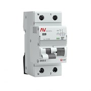 EKF Averes DVA-6 Диф. Автомат (D) 1P+N 20А/30мА тип А 6кА rcbo6-1pn-20D-30-a-av