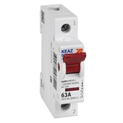 КЭАЗ OptiDin ВМ63PL Выключатель нагрузки 1P 63А 400В (BM63PL-163-УХЛ3) 328158