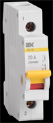 IEK KARAT Выключатель нагрузки (мини-рубильник) ВН-32 1Р 32А MNV10-1-032