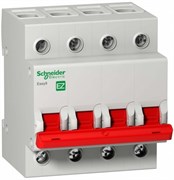 Schneider Electric EASY 9 Выключатель нагрузки 4P 100А EZ9S16491