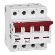 КЭАЗ OptiDin ВМ63PL Выключатель нагрузки 4P 125А 400В (BM63PL-4125-УХЛ3) 328179