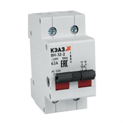 КЭАЗ Выключатель нагрузки модульный ВН-32-2100-УХЛ3 141639