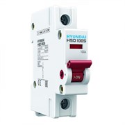 HYUNDAI Выключатель нагрузки HSD100S 1PDSS0000C 00100 1 полюс 100А (STANDARD) 13.04.000946
