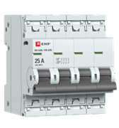EKF Выключатель нагрузки 4P 20А ВН-63N PROxima S63420