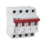 КЭАЗ OptiDin ВМ63Р Выключатель нагрузки 4P 40A   AC (BM63P-440-ОМ4-РЕГ) 234005