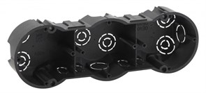 ЭРА Коробка установочная КУТ 3-х местная 212х70х45мм для твердых стен саморез. IP20 (45/900) Б0047214