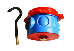 DKC Коробка потолочная с крюком для заливки в бетон, д.70х100мм 59384