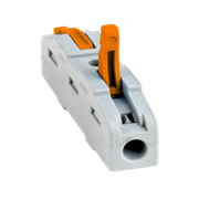 EKF PROxima Строительно-монтажная клемма СМК 222-421 проходная 1 полюс 0,08-4мм2 (25шт.) plc-smk-421