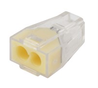 ЭРА NO-222-29 Клемма СМК, серия 102, 2 отверстия, 1.0-2.5мм2 (упак. 4 шт.) Б0033402