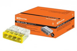 TDM Строительно-монтажная клемма КБМ-2273-234 (2,5мм2) с пастой SQ0517-0113