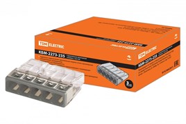 TDM Строительно-монтажная клемма КБМ-2273-235 (2,5мм2) с пастой SQ0517-0114