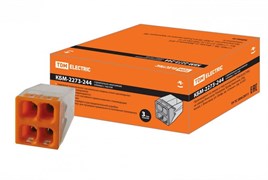 TDM Строительно-монтажная клемма КБМ-2273-244 (2,5мм2) с пастой SQ0517-0115