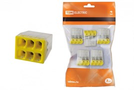 TDM Строительно-монтажная клемма КБМ-2273-246 (2,5мм2) с пастой (5 шт/упак) SQ0517-0126