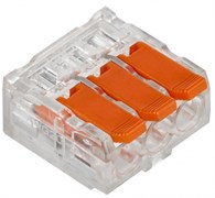 IEK Строительно-монтажная клемма СМК 221-613 (4шт/упак) UKZ40-613-004