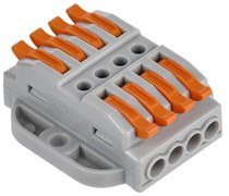 IEK Строительно-монтажная клемма СМК 222-4144P (4шт/упак) UKZ20-4144P-004