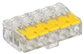 IEK Строительно-монтажная клемма СМК 228-415 (50шт/упак) UKZ60-415-050