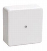 IEK Коробка КМ41206-01 распаячная для о/п 50х50х22 мм белая (4 клеммы 3мм2) UKO10-050-050-020-K01