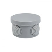 EKF PROxima Коробка распаячная КМР-040-038 с крышкой наружная (65х40) 4 мембранных ввода IP54 розничный стикер plc-kmr-040-038-r