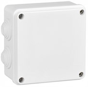 IEK Белый Коробка распаячная КМ для о/п 100х100х50мм UKO10-100-050-100-K01-E