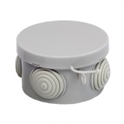 EKF PROxima Коробка распаячная КМР-040-038 с крышкой наружная (65х40) 4 мембранных ввода IP54 plc-kmr-040-038