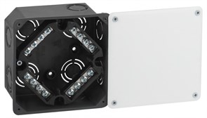 ЭРА Распаячная коробка KRT-k-107-107-50 для твердых стен, клеммник, крышка IP42 Б0057233