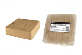 TDM Коробка распаячная КР 75х75х20 ОП сосна IP40, инд. штрихкод SQ1401-0403