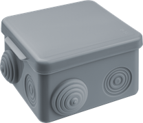 Navigator Коробка 93 247 NSS-DB-80-80-50-7-GR распаячная открытого монтажа 93247