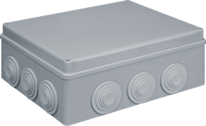 Navigator Коробка 93 410 NSS-DB-240-190-90-12-GR распаячная открытого монтажа 93410