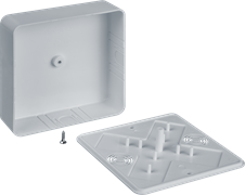 Navigator Коробка 93 412 NSS-DB-100-100-25-4-WH распаячная открытого монтажа 93412